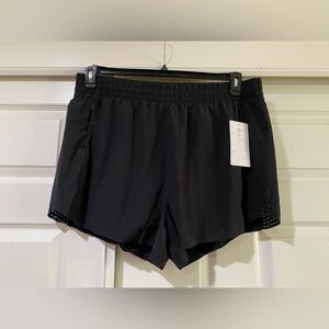 Athleta Hustle 3" Shorts Size 1X NEW Lightweight Exercise Gym Workout Running